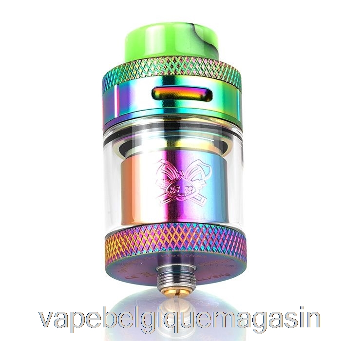Vape Shop Bruxelles Hellvape X Païen Lapin Mort 25mm Rta Arc-en-ciel